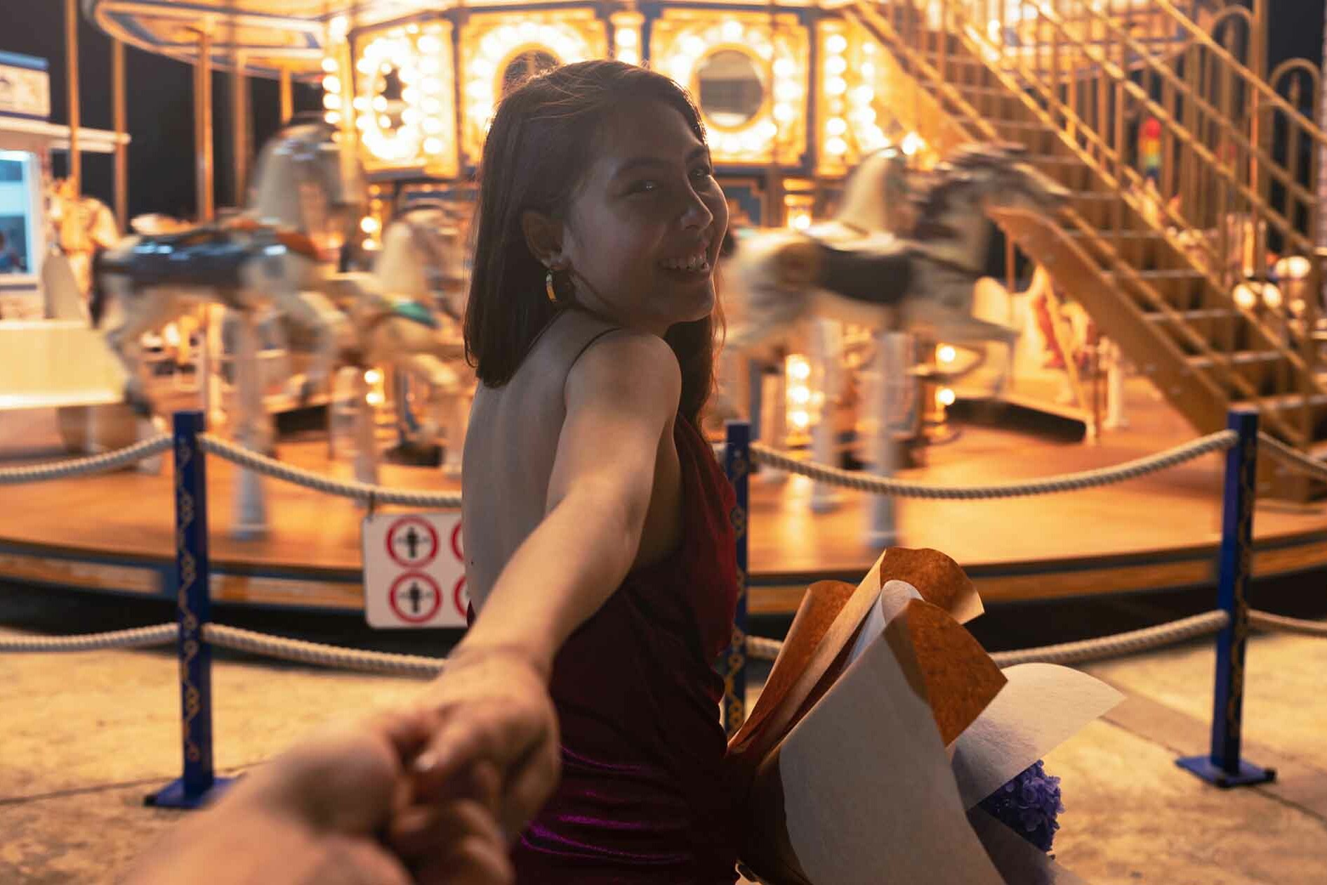 Couple on Date at Fair - Join the Setup