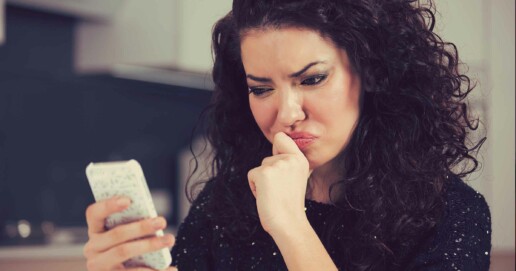 Frustrated dating app user